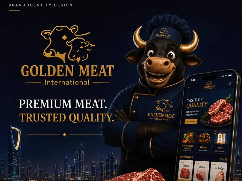 Goldenmeat UI — Food Retail · UI/UX Design project by Ehap Ahmed